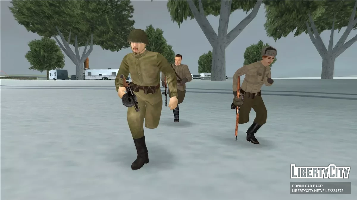 Война в Европе - 3. Красная тревога / GTA San Andreas