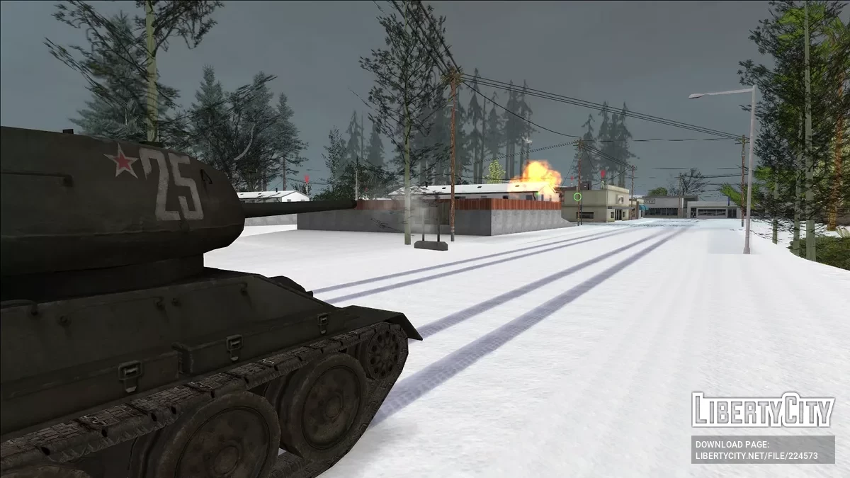 Война в Европе - 3. Красная тревога / GTA San Andreas