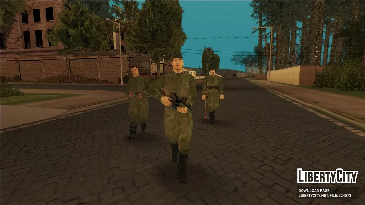 Война в Европе - 3. Красная тревога / GTA San Andreas
