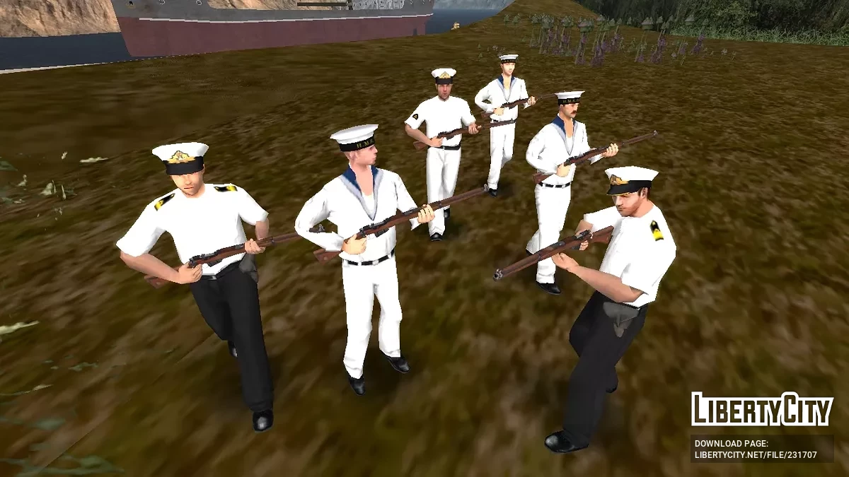 Корабль Его/Её Величества Перкинс / GTA San Andreas