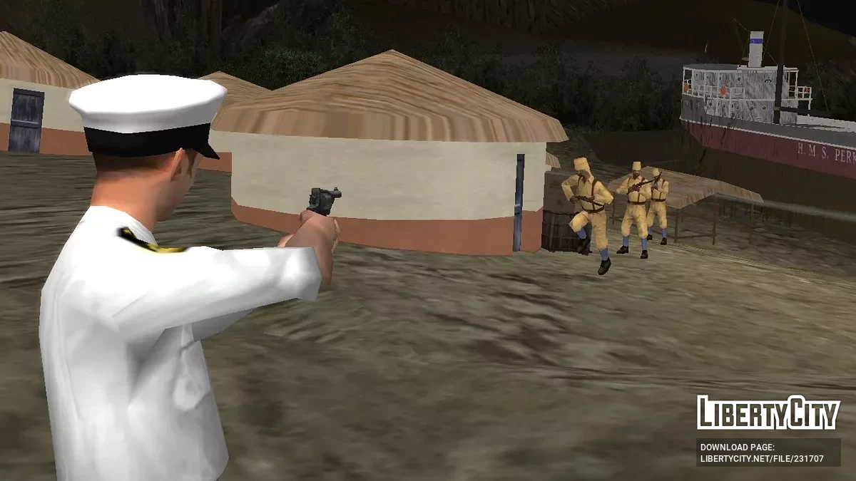 Корабль Его/Её Величества Перкинс / GTA San Andreas