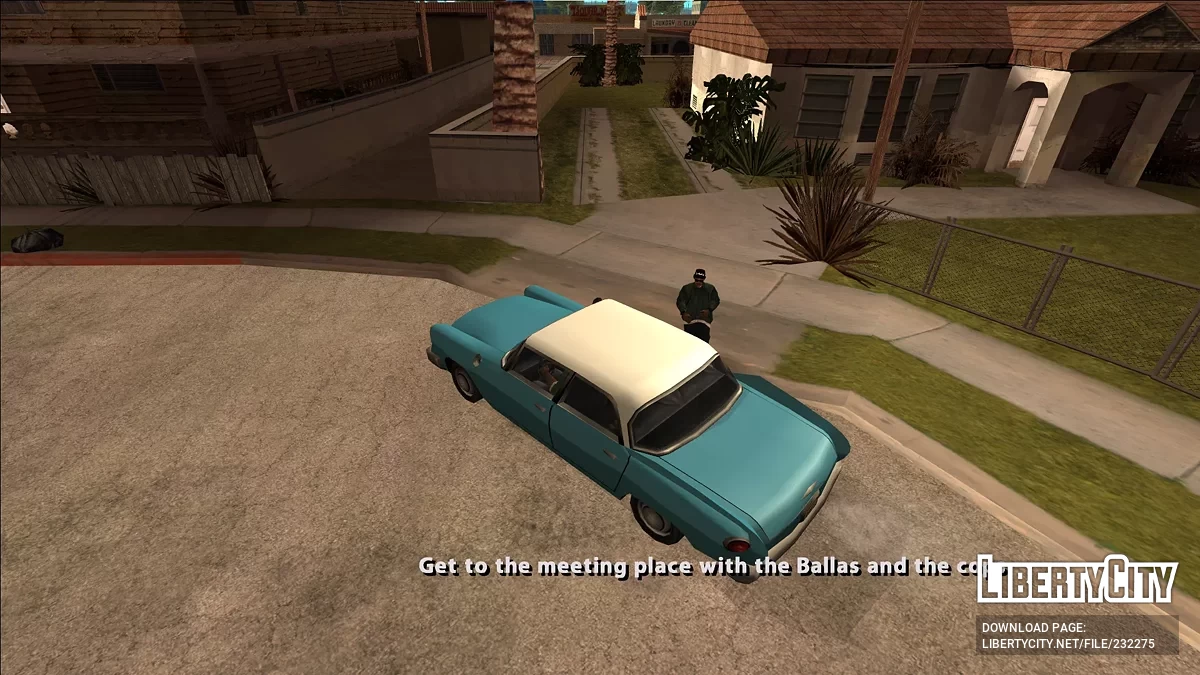 Green Sabre (от лица Биг Смоука) / GTA San Andreas