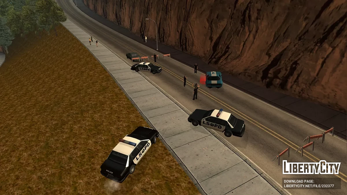 Полицейский Департамент Лос-Сантоса (LSPD) / GTA San Andreas