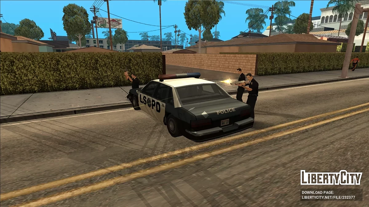 Полицейский Департамент Лос-Сантоса (LSPD) / GTA San Andreas