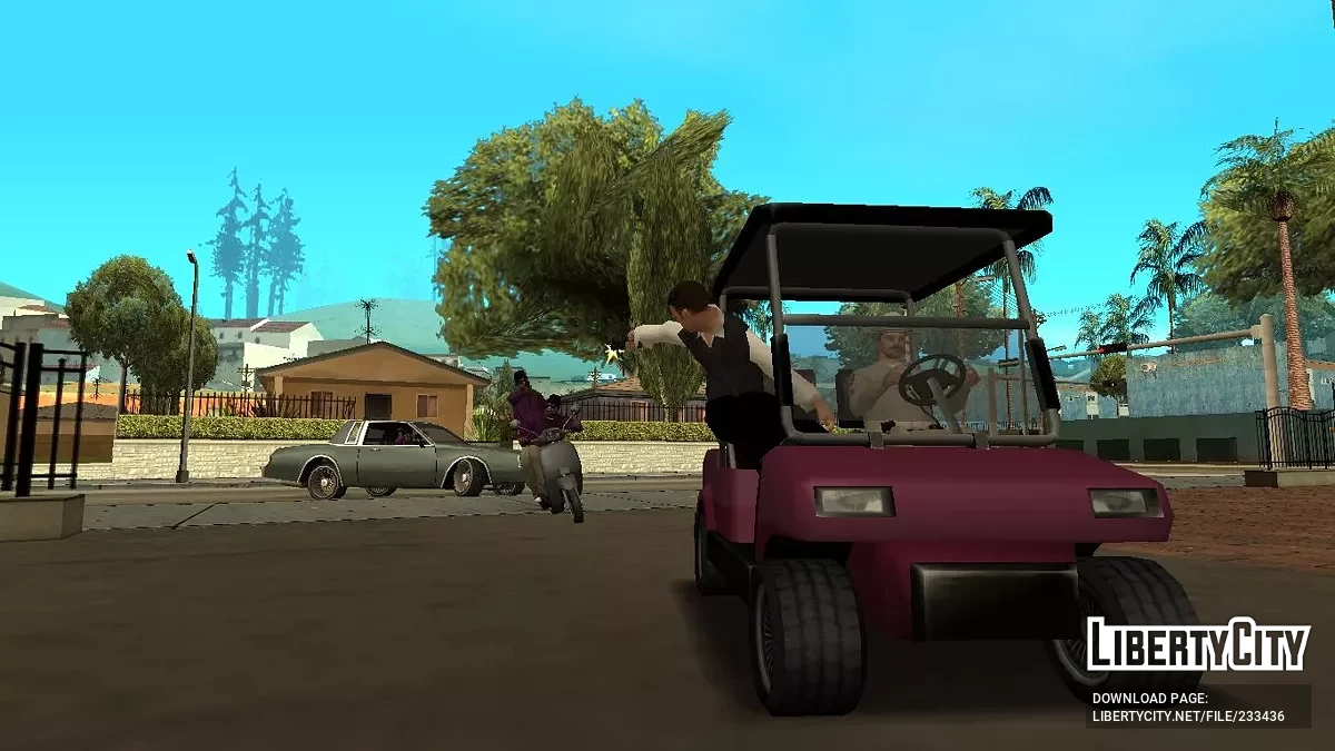 Детектив Луис против Крампуса / GTA San Andreas
