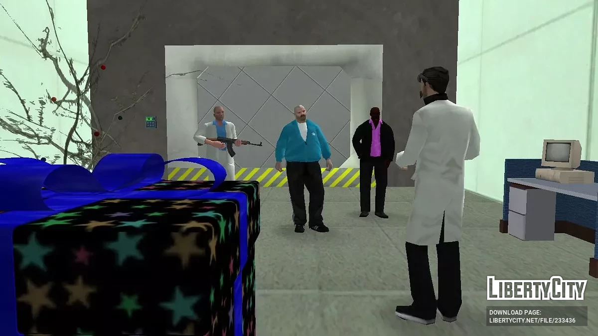 Детектив Луис против Крампуса / GTA San Andreas