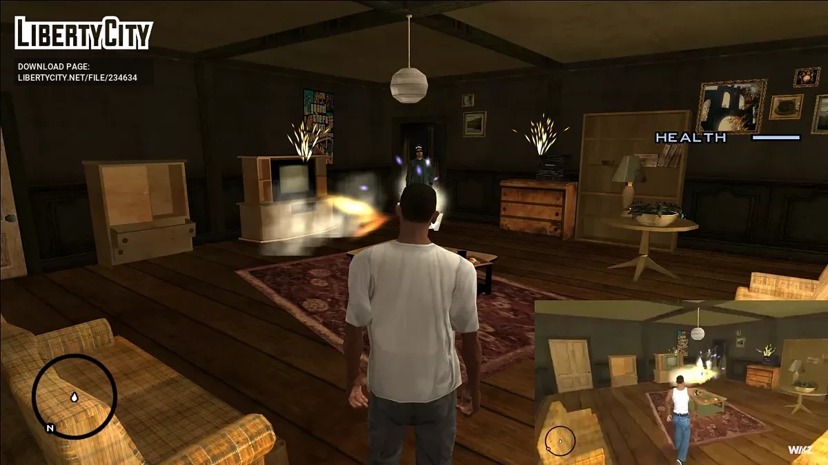 Миссия из видео "Никогда не заходи в дом Райдера после его смерти" / GTA San Andreas