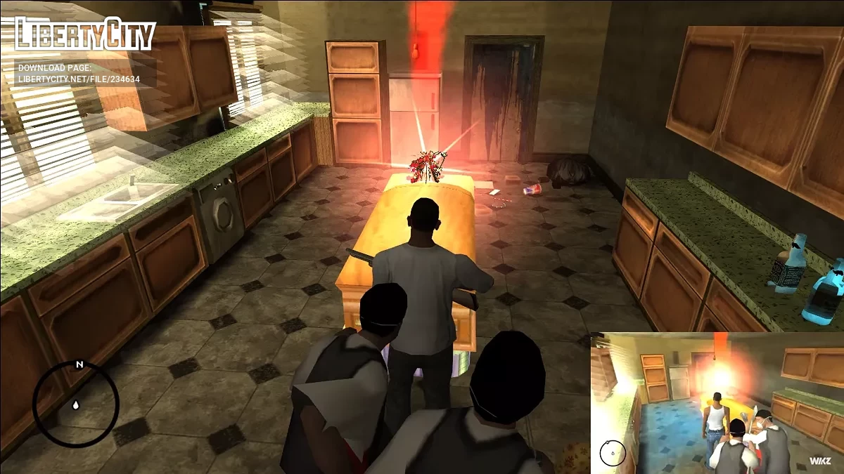 Миссия из видео "Никогда не заходи в дом Райдера после его смерти" / GTA San Andreas