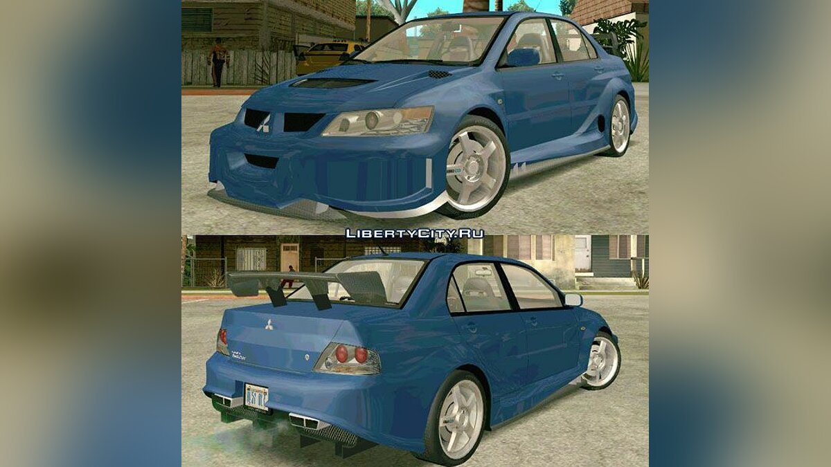 Машины Mitsubishi для GTA San Andreas от Артем (7 машин Mitsubishi)