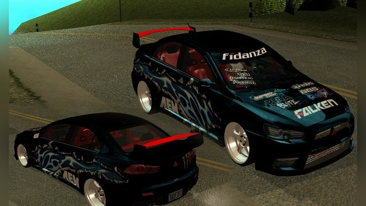 Скачать Mitsubishi Evo X Tuned для GTA San Andreas