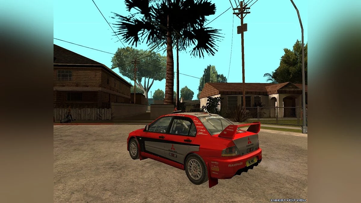 Mitsubishi Lancer Evolution IX Rally / GTA San Andreas