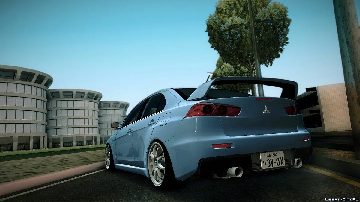 Mitsubishi Lancer Evolution X / GTA San Andreas