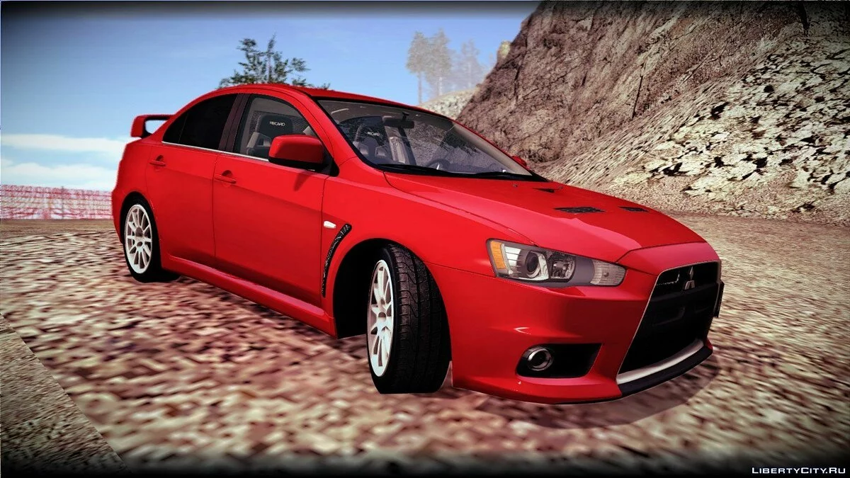 2008 Mitsubishi Lancer Evolution X / GTA San Andreas