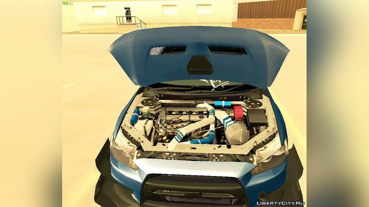 Mitsubishi Lancer Evolution X Time Attack / GTA San Andreas