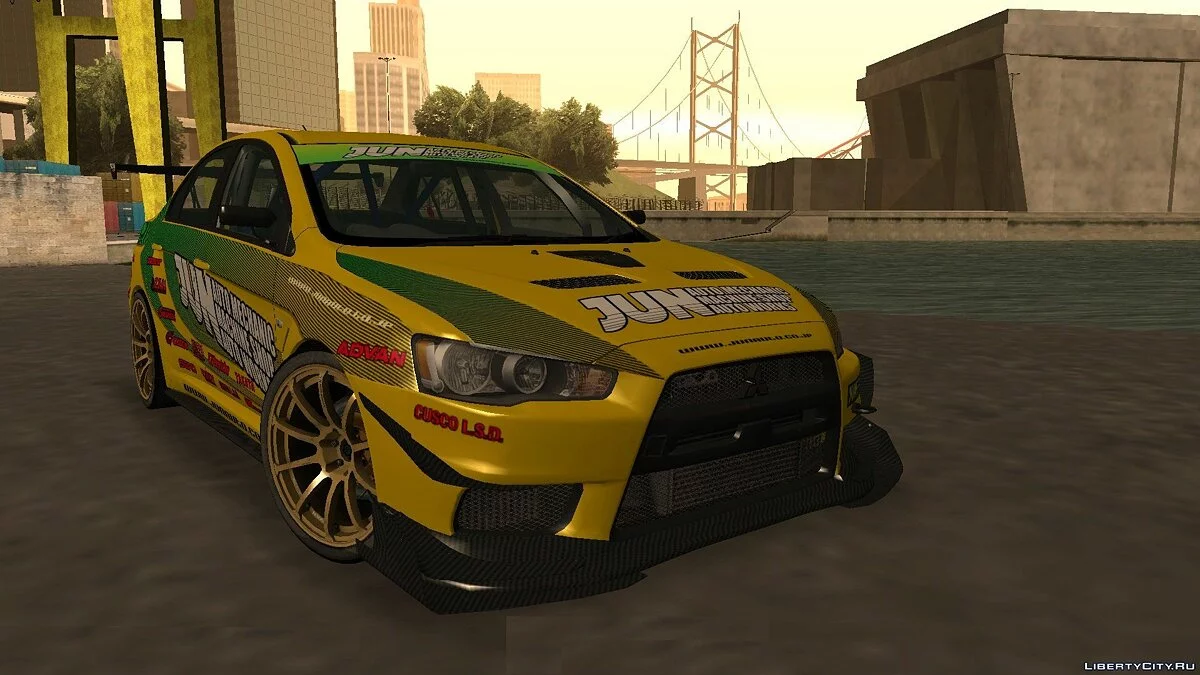 Mitsubishi Lancer Evolution X Gymkhana / GTA San Andreas