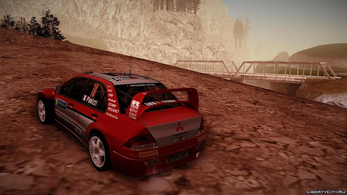 Mitsubishi Lancer Evolution VIII WRC / GTA San Andreas