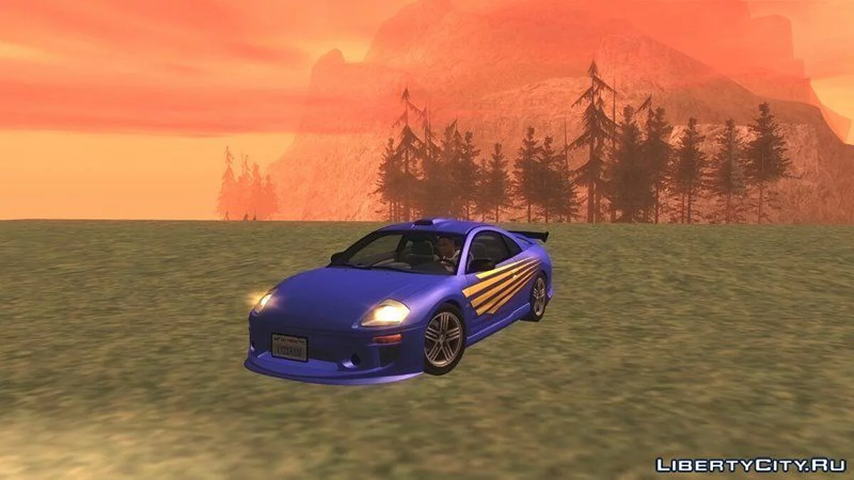 2003 Mitsubishi Eclipse GTS Mk.III IVF + HQLM [Tunable] / GTA San Andreas
