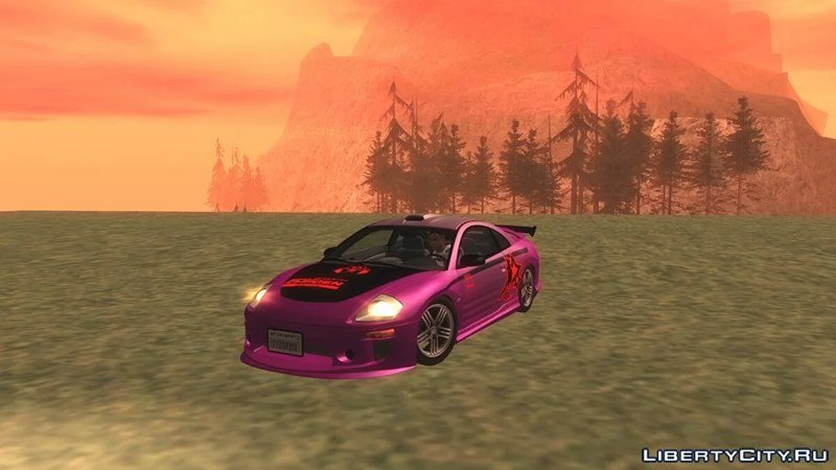 2003 Mitsubishi Eclipse GTS Mk.III IVF + HQLM [Tunable] / GTA San Andreas