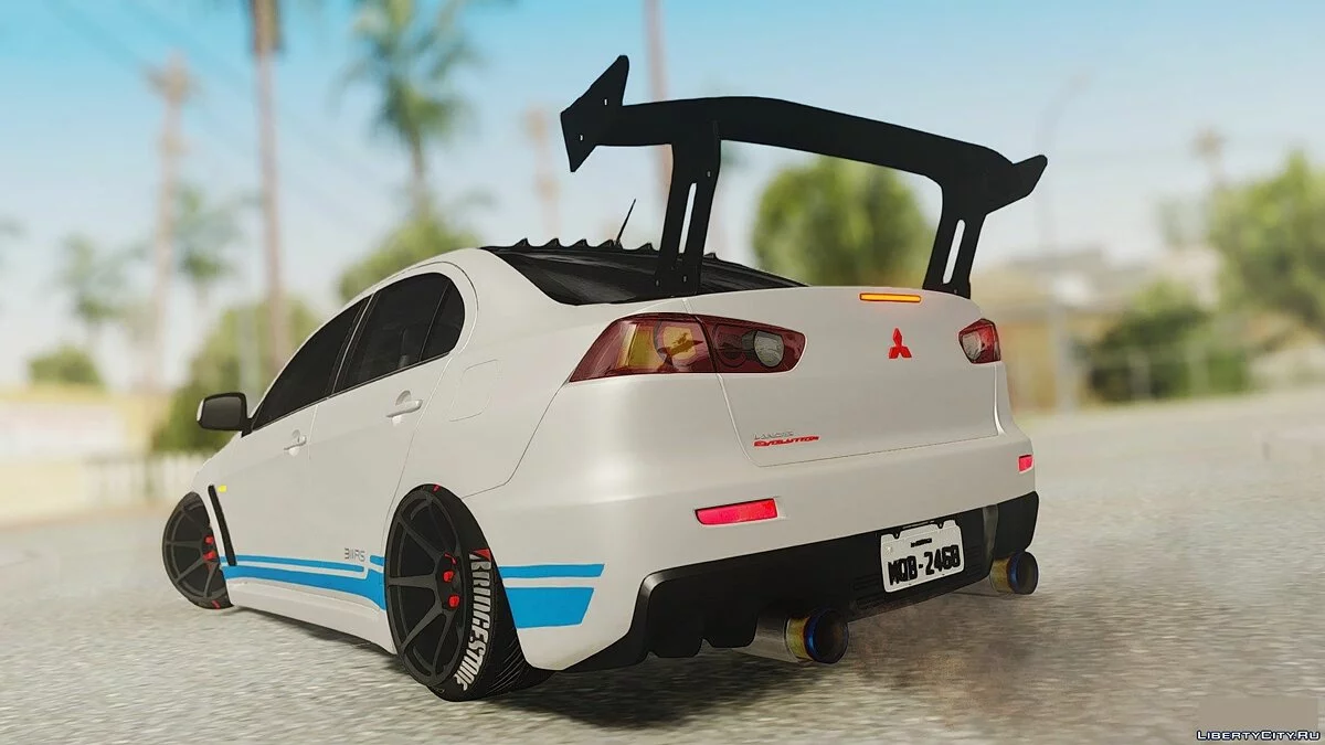 Mitsubishi Lancer EvoStreet PRO / GTA San Andreas