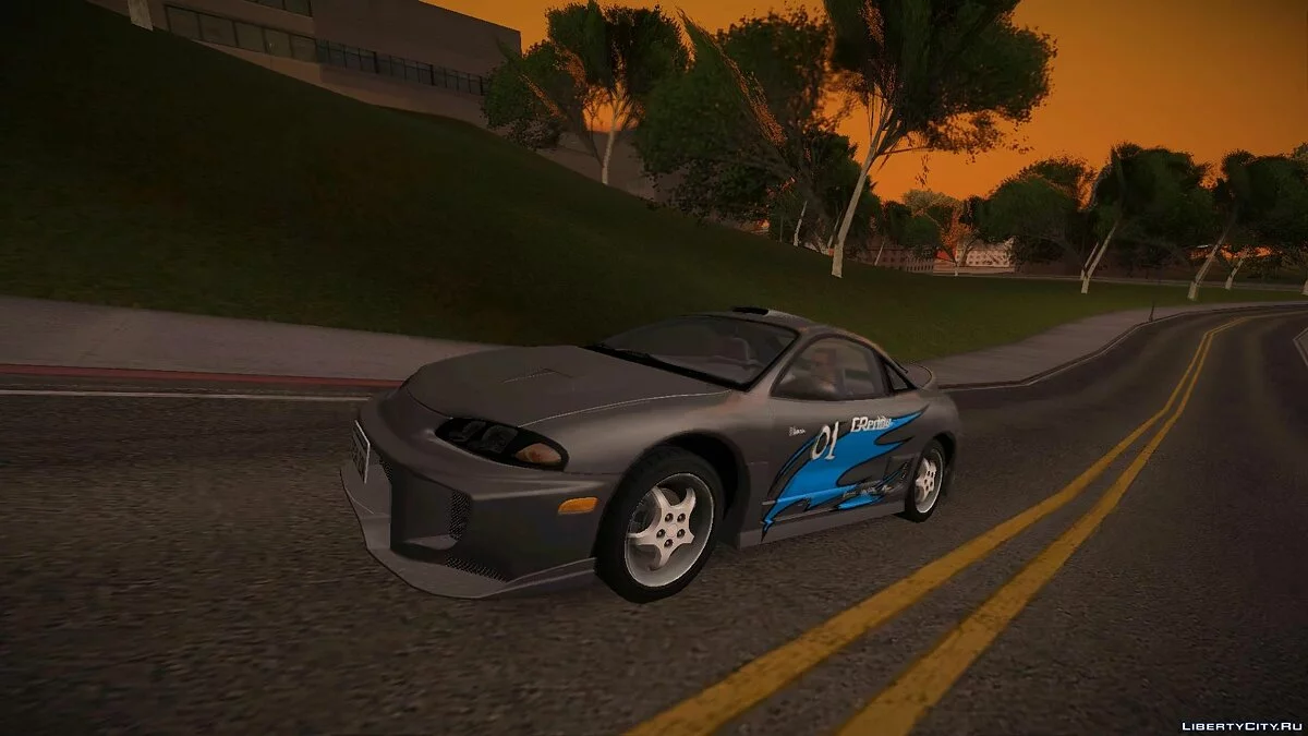 Mitsubishi Eclipse GSX Tunable / GTA San Andreas