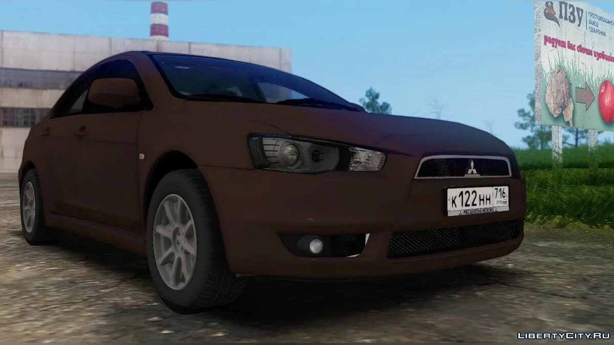 Mitsubishi Lancer X Stock / GTA San Andreas