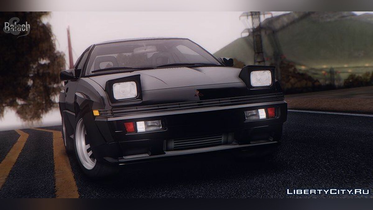 Скачать Mitsubishi Starion ESi-R (US-Spec) 1986 1.1.0 для GTA San Andreas