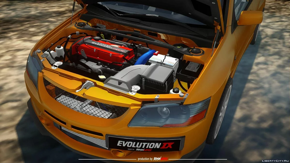 Mitsubishi Lancer Evolution IX Stock / GTA San Andreas