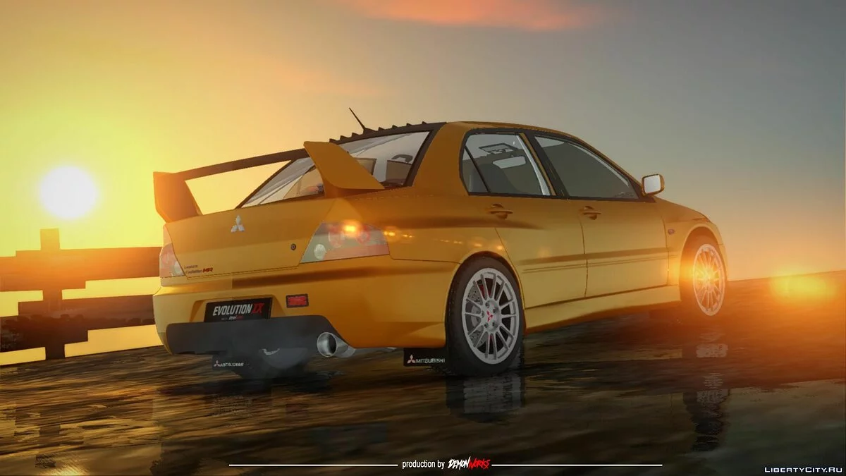 Mitsubishi Lancer Evolution IX Stock / GTA San Andreas