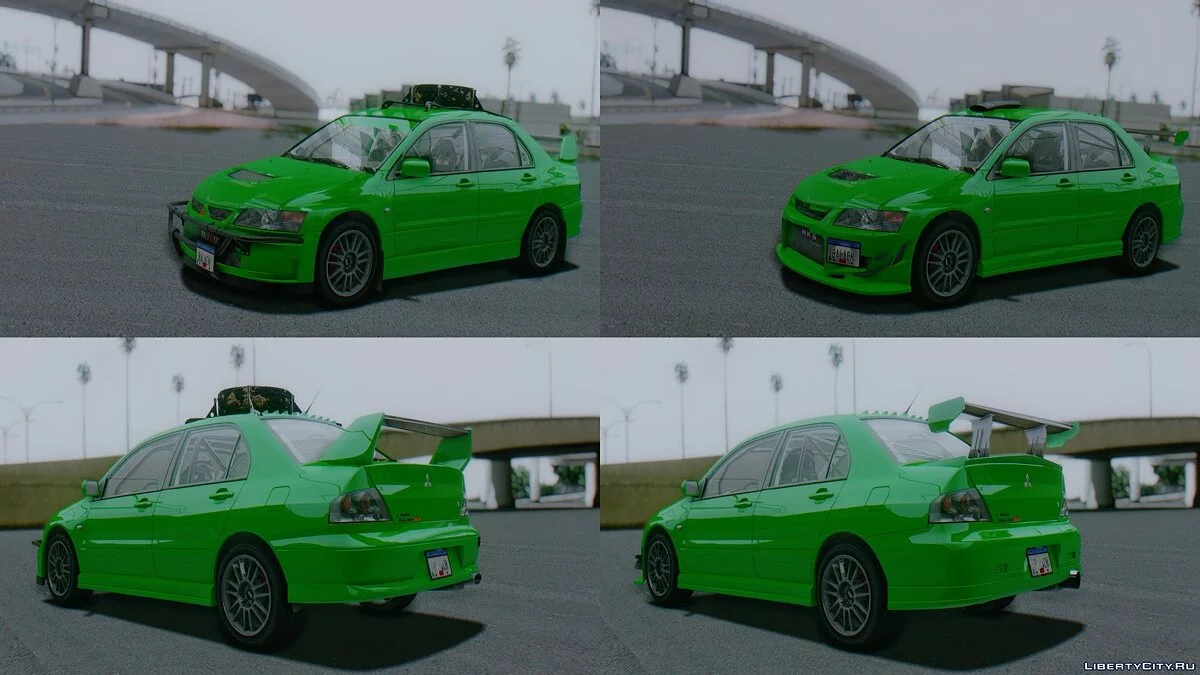 2006 Mitsubishi Lancer Evolution IX MR v1.01 (USDM) / GTA San Andreas