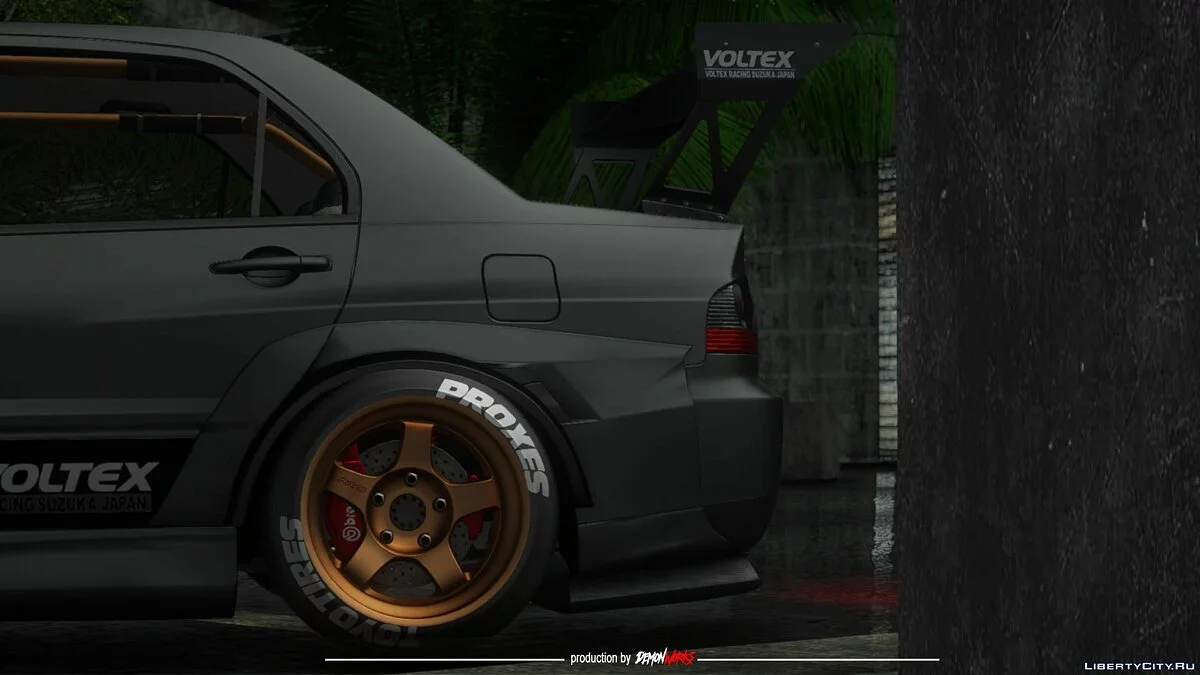 Mitsubishi Lancer Evolution IX Voltex Edition / GTA San Andreas