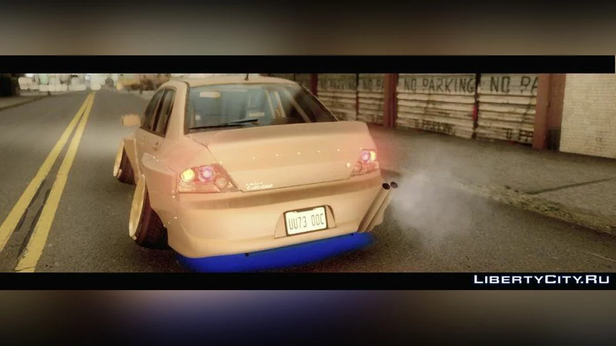 Mitsubishi Lancer EVO IIV Clinched BodyKits Camber 2003 / GTA San Andreas