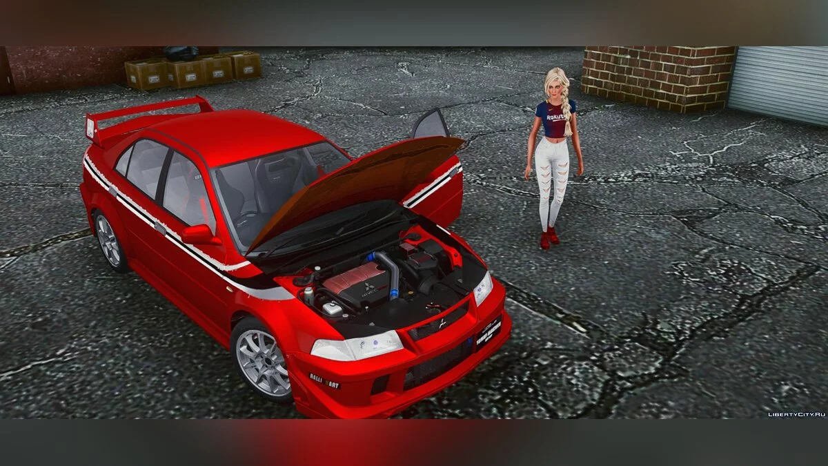 Mitsubishi Lancer Evo VI Tommi Makinen Edition / GTA San Andreas