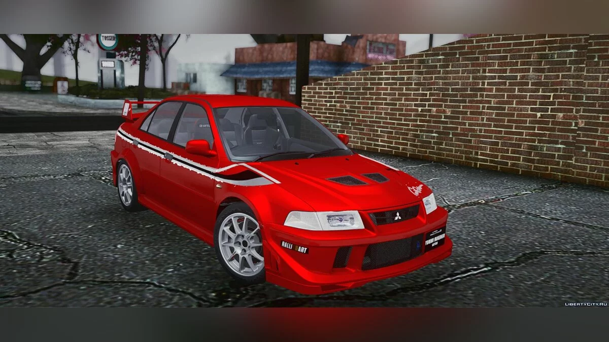Mitsubishi Lancer Evo VI Tommi Makinen Edition / GTA San Andreas
