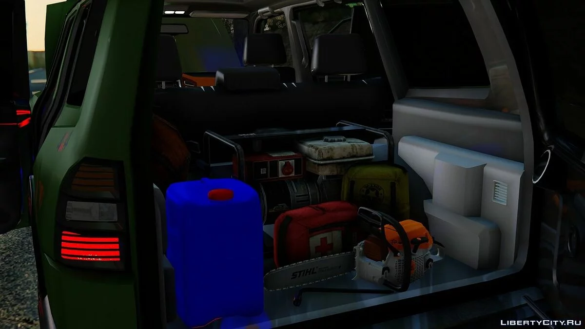 Mitsubishi Pajero 4 Off Roud / GTA San Andreas