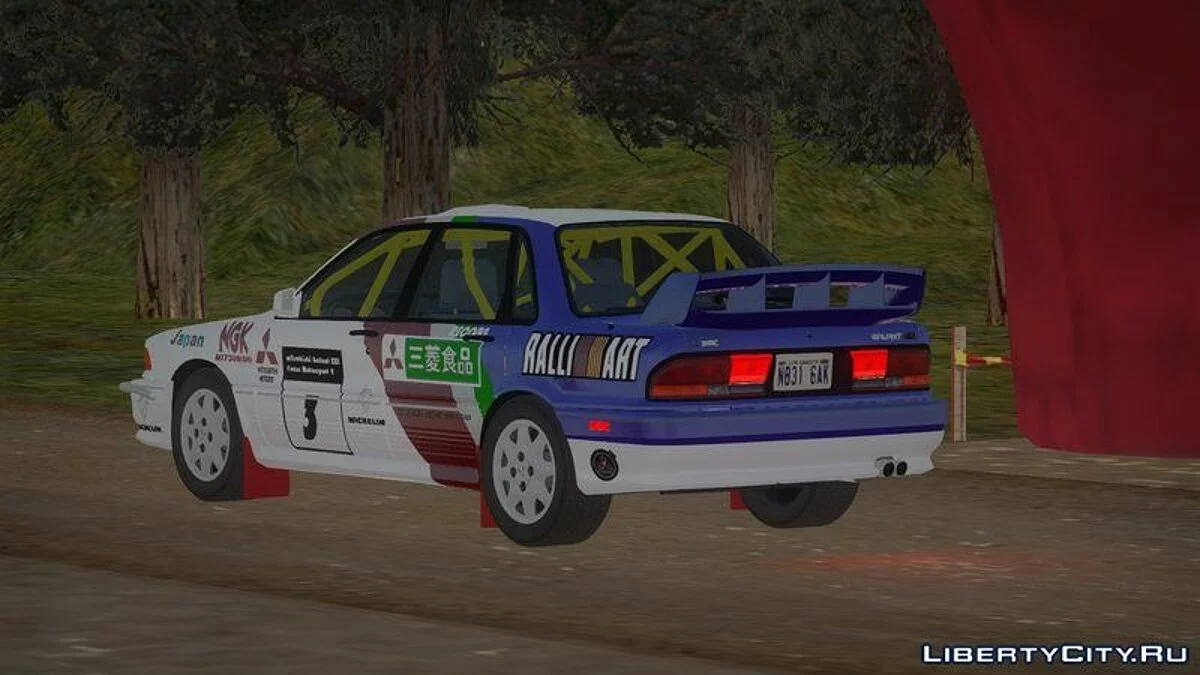 Mitsubishi Galant VR-4 E39A 1987 / GTA San Andreas