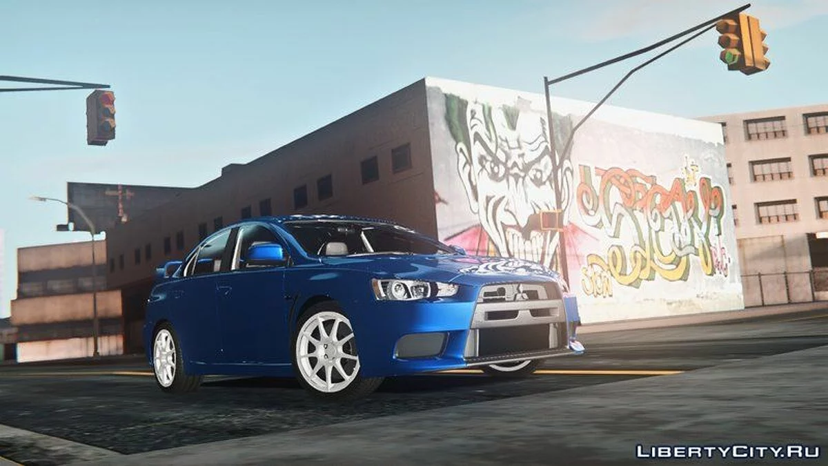 Mitsubishi Lancer Evolution X / GTA San Andreas