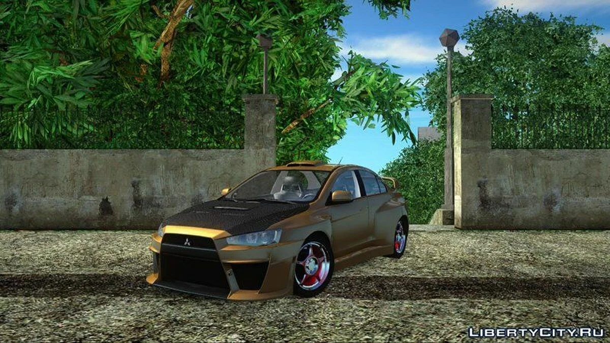 Mitsubishi Lancer Evo X / GTA San Andreas