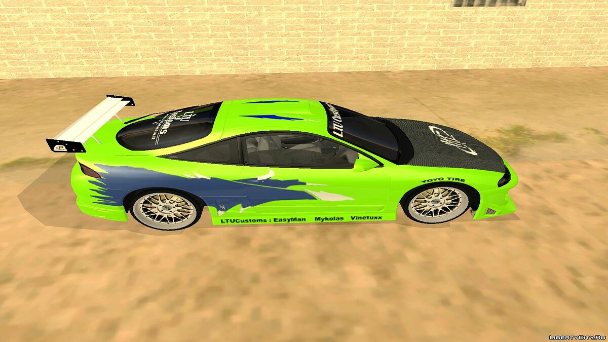 Скачать Mitsubishi Eclipse для MTA SA для GTA San Andreas