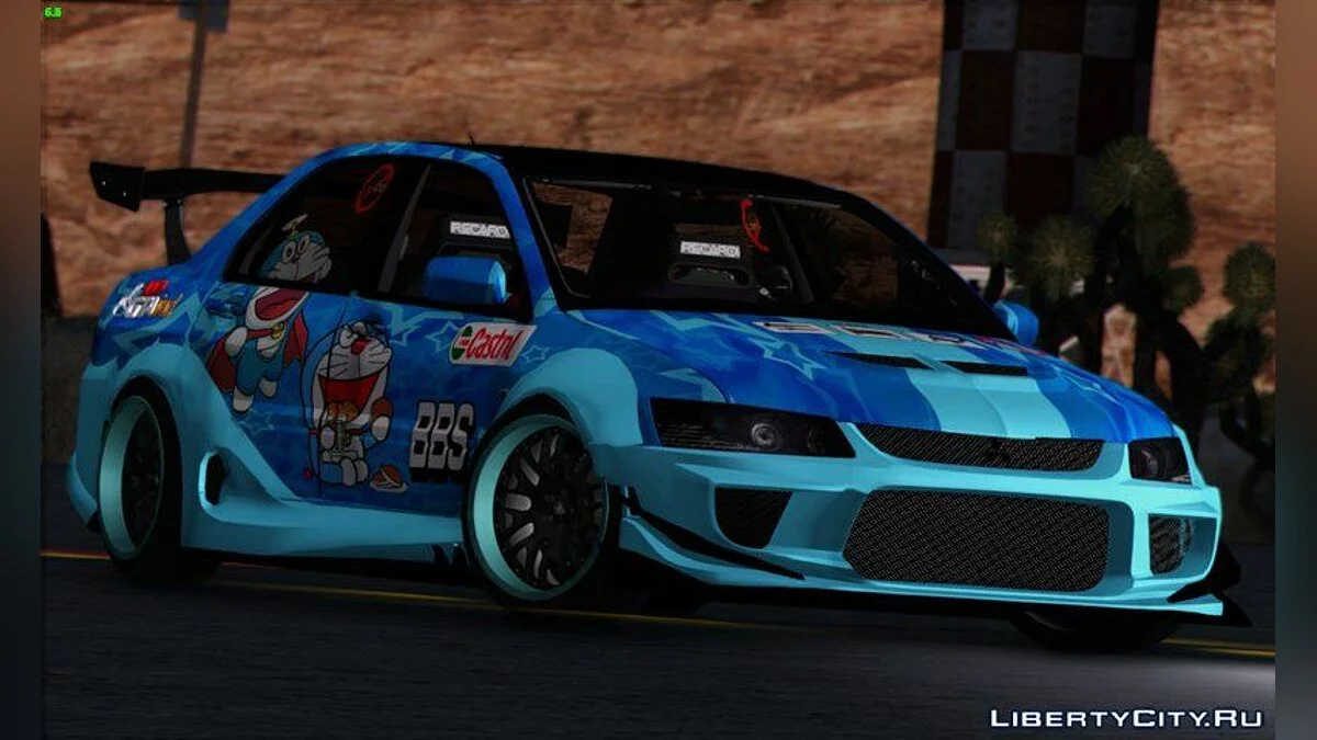 Mitsubishi Lancer Evolution IX MR Edition / GTA San Andreas