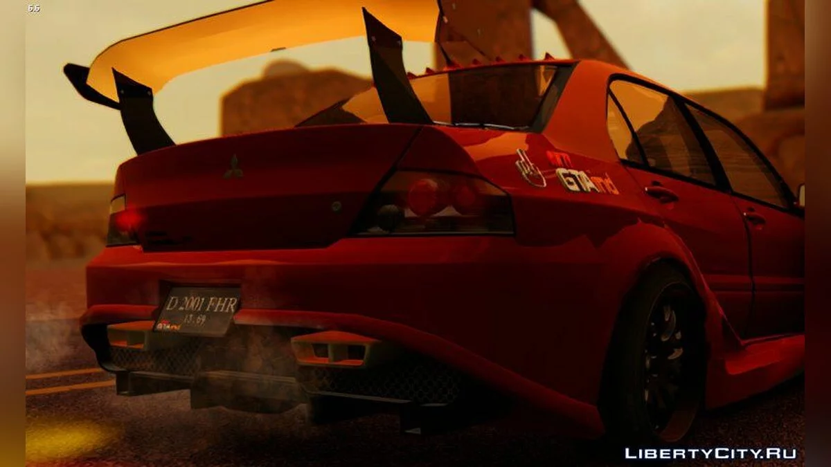 Mitsubishi Lancer Evolution IX MR Edition / GTA San Andreas