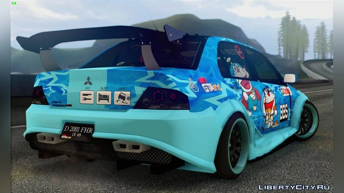 Mitsubishi Lancer Evolution IX MR Edition / GTA San Andreas