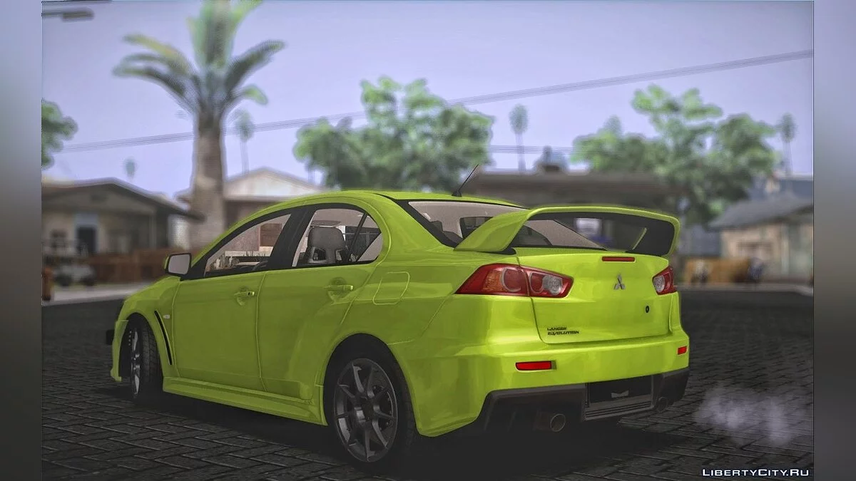 Mitsubishi Lanser Evo X / GTA San Andreas