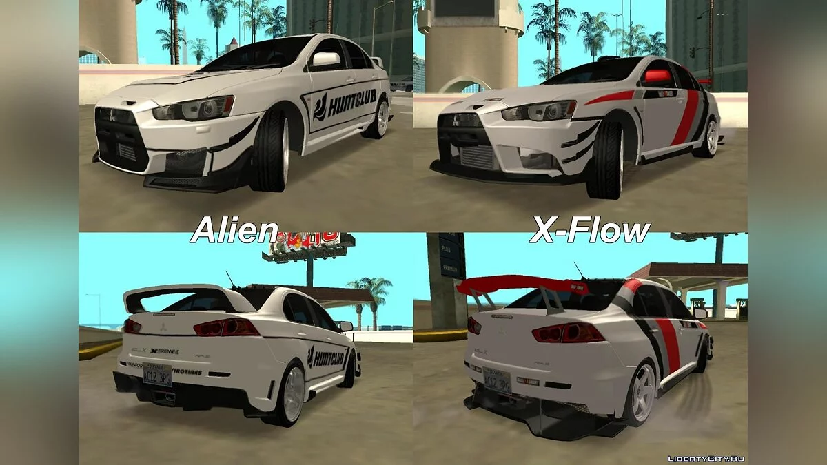 2012 Mitsubishi Lancer Evolution X FQ-400 [Tunable] / GTA San Andreas