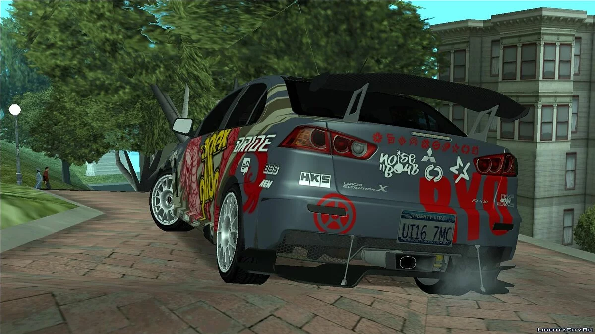 2012 Mitsubishi Lancer Evolution X FQ-400 [Tunable] / GTA San Andreas