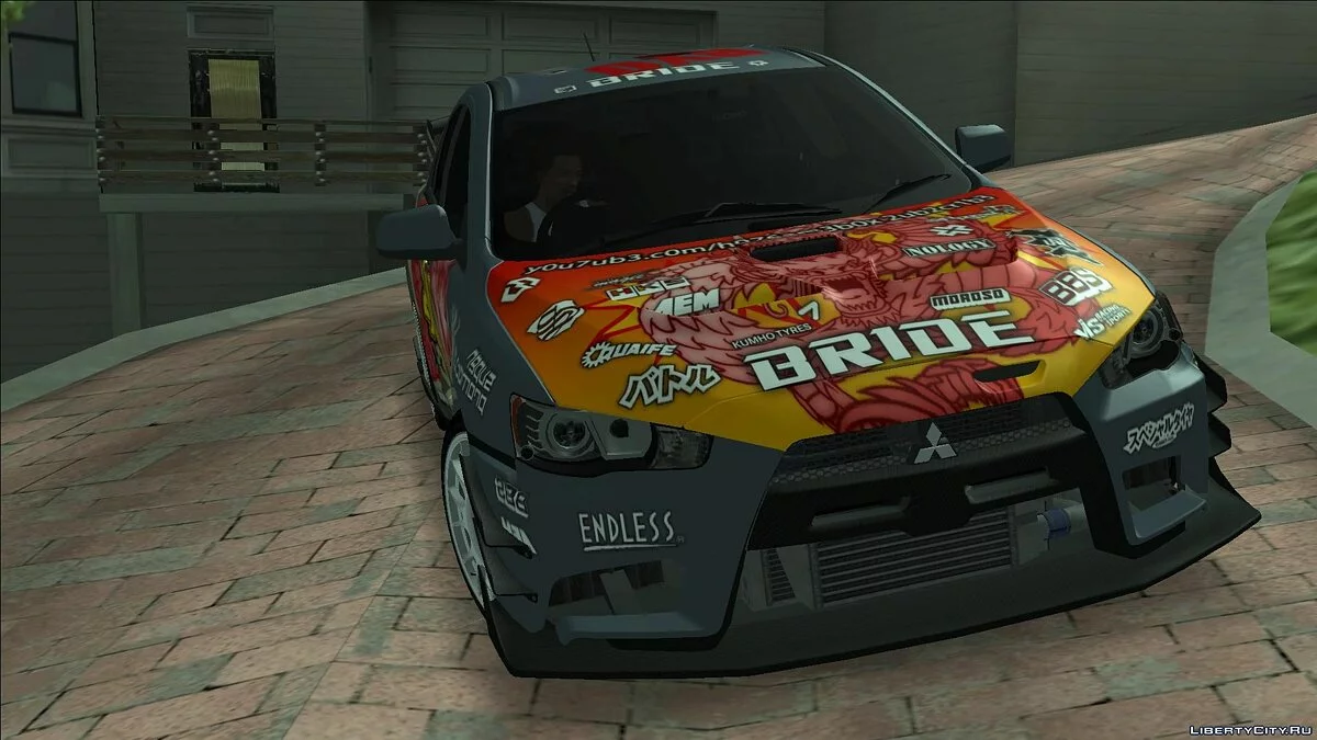 2012 Mitsubishi Lancer Evolution X FQ-400 [Tunable] / GTA San Andreas