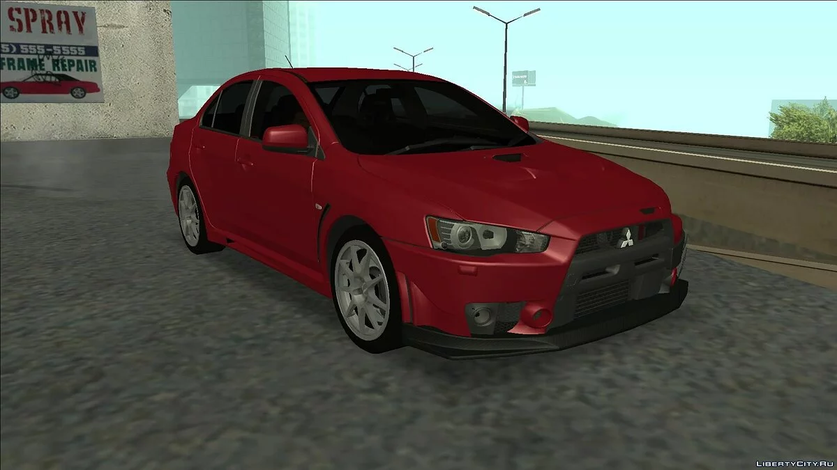 2012 Mitsubishi Lancer Evolution X FQ-400 [Tunable] / GTA San Andreas