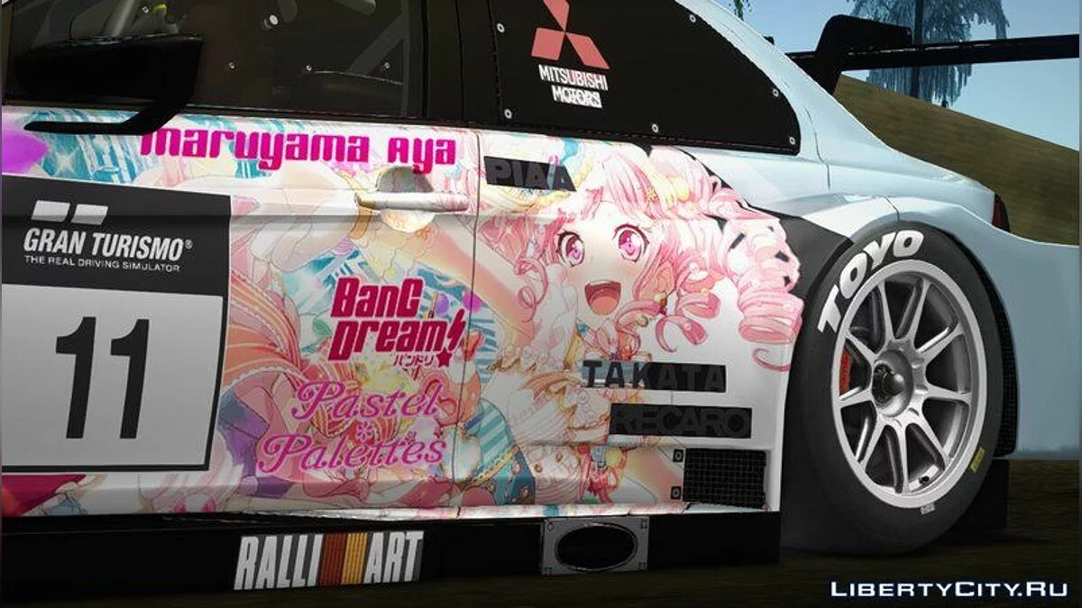 2015 Mitsubishi Lancer Evolution X Final Edition GT3 / GTA San Andreas