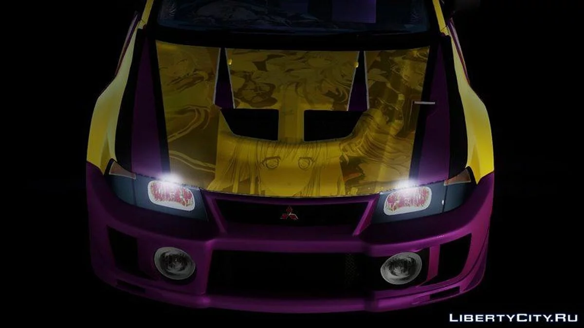 1999 Mitsubishi Lancer Evolution VI GSR With BanG Dream! Itasha V.2 / GTA San Andreas