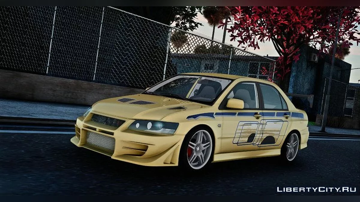 2002 Mitsubishi Lancer Evolution VII 2F2F / GTA San Andreas