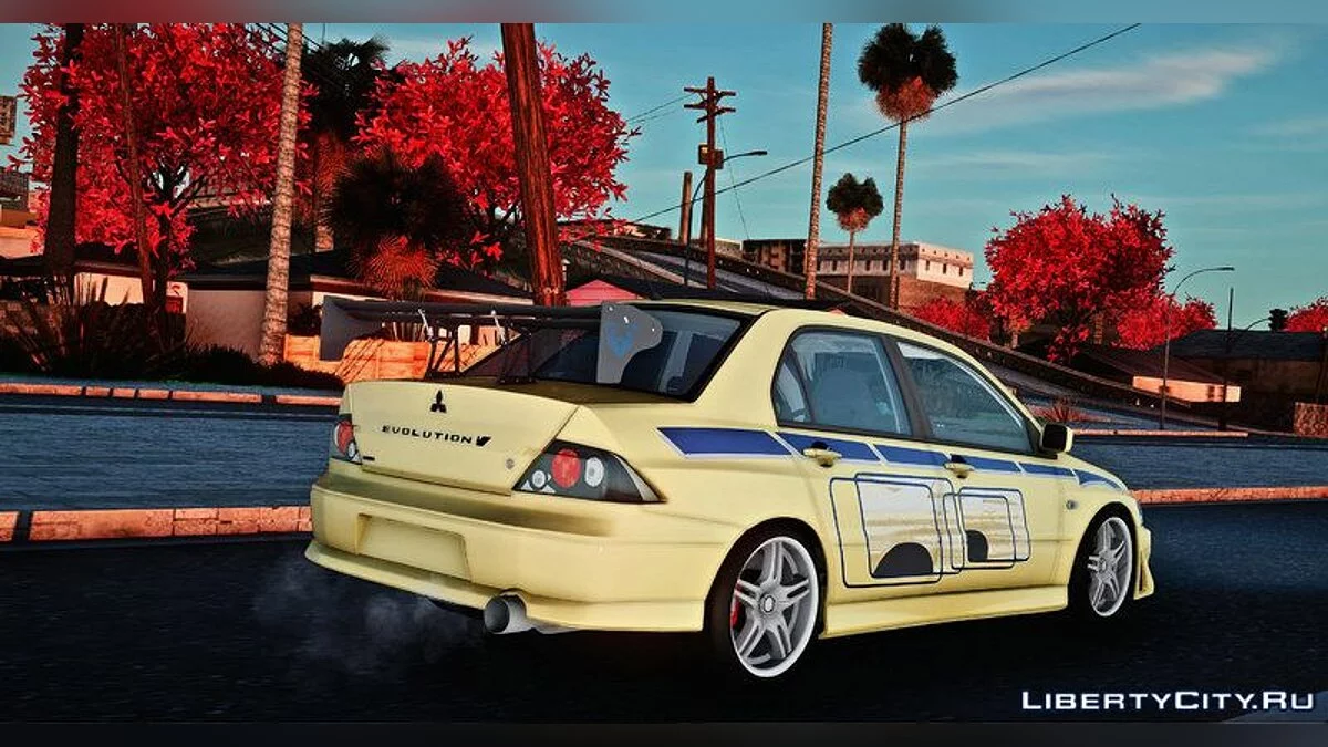 2002 Mitsubishi Lancer Evolution VII 2F2F / GTA San Andreas